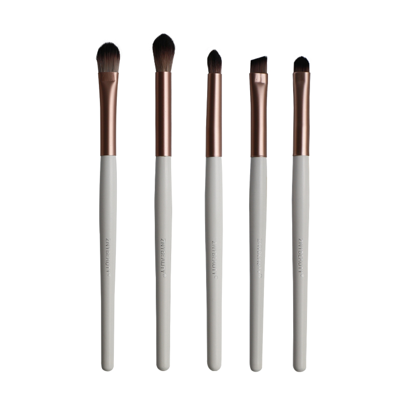 2021 5 Pcs Eye Shadow Brushes Eyeshadow Smudge Concealer Brushes Lip Pencils Eyebrow Makeup Brush Set